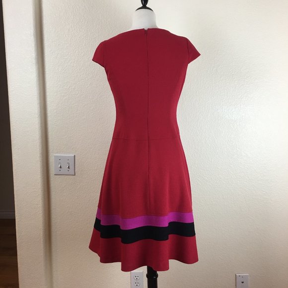 Anne Klein Cap Sleeve Work Dress - Picture 2 of 6